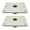 2, variant on Aluminum Boat Seating Base Pedestals Corrosionresistant for Secure Marine Canoes Various Watercrafts Heavy Duty Designs