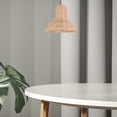 thumbnail image 1 of FUTUREORYY 1Set Rattan Lamps Rattan Round Handwoven Heat Dissipation For Table Lamp, 1 of 6