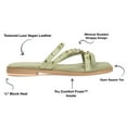 thumbnail image 6 of Journee Collection Womens Fanny Tru Comfort Foam Slide Low Block Heel Sandals, 6 of 6