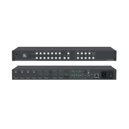 UPC: 7291063073619 | Kramer 6×2 4K UHD HDMI/Audio Automatic Matrix Switcher