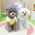 thumbnail image 2 of CNKOO Pet Coat Adorable Heart Pattern Dog Cat Winter Coat Warm Stylish Button Closure Pet Jacket for Cold Weather, 2 of 6