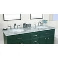 thumbnail image 4 of 60 inch single bathroom vanity in green, 4 of 8