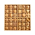 thumbnail image 1 of Juego completo de cerraduras de inteligencia, juego de desbloqueo, juguetes educativos de madera para estudiantes y niños, puesto de regalo para niños con dificultades, 1 of 1
