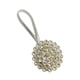 thumbnail image 3 of Abrazadera magnética para cortina con diseño de flores, estilo europeo, con hebillas y brillantes diamantes de imitación. Dorado, 3 of 9