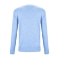 thumbnail image 5 of Womens Tops Women's Fashion Casual Long Sleeve Soft Comfort Knit Top, 5 of 7