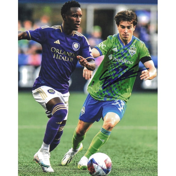 Lody Baker Autographed 8x10 Photo Seattle Sounders SKU #244102
