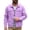 Purple, variant on ZVNAΖH Mens Denim Jacket Vintage Denim Coat Lapel Collar Button Down Outerwear with Chest Pockets