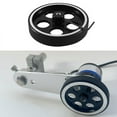 thumbnail image 1 of 300mmX6mmX18mm Industrial Aluminum Rubber Measuring Encoder Meter Wheel for Industrial Encoder Encoder, 1 of 9