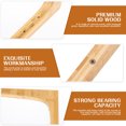 thumbnail image 2 of OUNONA Khaki Wall Mount Shelf Bracket, Multipurpose Floating Shelf Support Holder for Kitchen and Bathroom Storage, 2 of 8