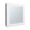 Multi-color, variant on Depot E-Shop Asheboro Medicine Cabinet with 2 Shelves, 1 Door, and 1 Mirror, White