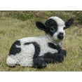 thumbnail image 3 of Hi-Line Gift Ltd. Small Black & White Baby Lamb Lying Down, 3 of 6
