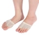 thumbnail image 4 of Tangas para pies con diseño lírico, para danza del vientre, con almohadillas para las patas, zapatos de media suela, accesorios de fitness (color piel/M), 4 of 15