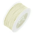 thumbnail image 3 of Unique Bargains Nylon Thread Twine Beading Cord 1.6mm Extra-Strong Braided Nylon Crafting String 16M/52 Feet, Cream, 3 of 7