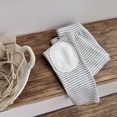 thumbnail image 4 of ATORRE Toddler Baby Girls Leggings Cute Striped Kneepad Design Unisex Baby Tights Pants Moisture Wicking Elastic Waist Full Length Leggings Pants Gray 3-4 Years, 4 of 8
