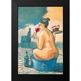 thumbnail image 2 of West, Ronald 17x24 Black Modern Framed Museum Art Print Titled - Wine and Cake in a Tub, 2 of 5