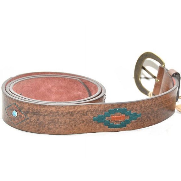 Canyon Sky Women's Southwest Embroidered Belt, XXL