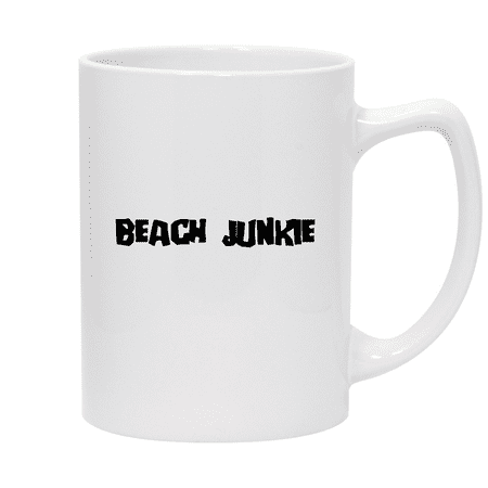 

Beach Junkie - 14oz Ceramic White Statesman Coffee Mug White