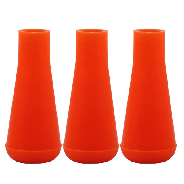 Visland 3 Pcs Flèches en Caoutchouc Résistantes aux Déchirures Flèches Souples Durables Accessoires de Sport