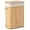 Natural, variant on LYYHTY 72L Bamboo Laundry Hamper with Lid, Rectangular Detachable Liner Storage Basket for Small Spaces (Bedroom/Laundry Room/Bathroom),Natural