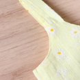 thumbnail image 5 of FNNMNNR Cute Toddler Baby Girls Summer Clothes Daisy Sleeveless Top+Ruffle Shorts 2Pcs Casual Outfits Beige 6-12 Months, 5 of 7