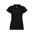 thumbnail image 1 of Playera Polo Dama NAO Piqué Negro Talla Grande, 1 of 3