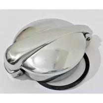 Flip Up Gas Petrol Fuel Filler Monza Cap Alloy 2" Inch Threaded Neck