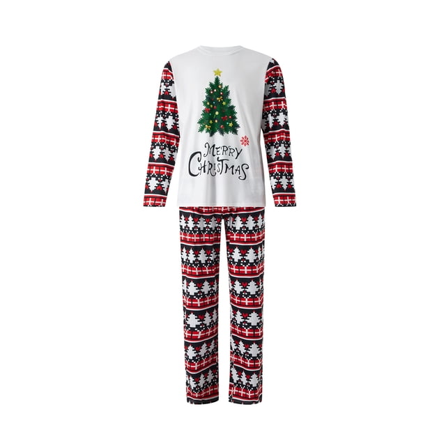 Pyjama de Noël, Hauts à Manches Longues + Pantalons / Barboteuse / Vêtements pour Animaux