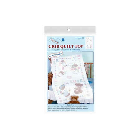 UPC: 0013155900934 | Jack Dempsey Crib Quit Top Baby Love Bears