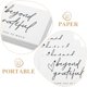 thumbnail image 4 of 100pcs tarjetas de agradecimiento para compras comerciales tarjetas tarjetas de papel decorativas tarjetas de agradecimiento, 4 of 5