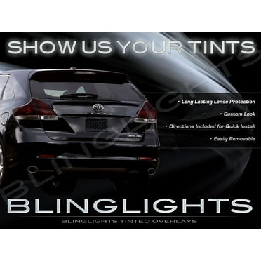 For 2013 2014 2015 Toyota Venza Tinted Tail Light Film Guard Lamp Covers