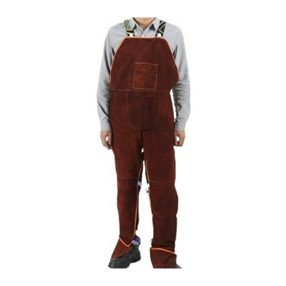Electric Welding Protective Suits Against Fire Retardant High-temperature Resistance Welder Welding Hot Leather Apron ,Widely Use