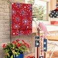 thumbnail image 4 of Sm:)e Fireworks Let Freedom Ring Fourth of July Garden Flag 12x18 Inch, Double Sided, Red, 4 of 8
