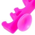 thumbnail image 2 of Beauty Makeup Brush Organizer Rack with Suction Cup for Storage Black Silicone Compact Size, 2 of 8