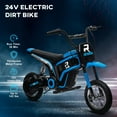 thumbnail image 6 of Aosom RZ56 350W Electric Powered Mini Bike, Multicolor, 6 of 10