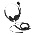 thumbnail image 1 of Auriculares De Centro De Llamadas Con Sonido Sin Pérdida Orejeras Giratorias De 360° Auriculares De Centro De Llamadas - Enchufe De 2,5 Mm matsuzay EL008666-00, 1 of 6