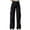 Black, variant on hotojiny Womens Wide Leg Cargo Pants Casual Straight High Waisted Trouser Loose Lounge Outdoor Pant with Pockets