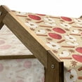thumbnail image 5 of Fruits Pet House, Quartered and Halved Apples with Cinnamon Sticks and Star Anise Diet Recipe, Outdoor & Indoor Portable Dog Kennel with Pillow and Cover, 5 Sizes, Beige Cinnamon Red, by Ambesonne, 5 of 5