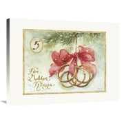 Global Gallery's '12 Days of Christmas V' By Lisa Audit Stretched Canvas Wall Art