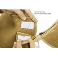 thumbnail image 4 of Simplicity Women's Wide Brim Roll-up Straw Hat Sun Visor Light Coffee, 4 of 6