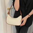 thumbnail image 3 of Exquisite Workmanship Bag Stylish Women Shoulder Bag Trendy Lightweight Faux Leather Handbag with Zipper Closure Exquisite Workmanship for Girlfriend, 3 of 8