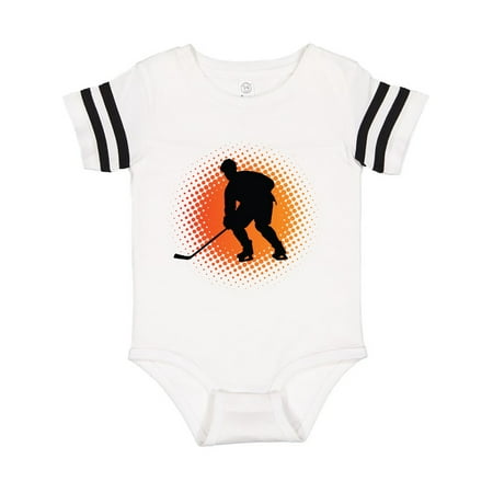

Inktastic Play Hockey Sports Gift Baby Boy or Baby Girl Bodysuit