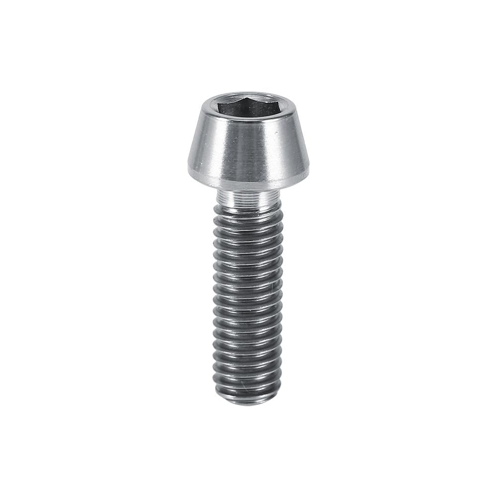 Mgaxyff New Titanium Alloy Titanium Tapered Head Bolt Screw With Washer