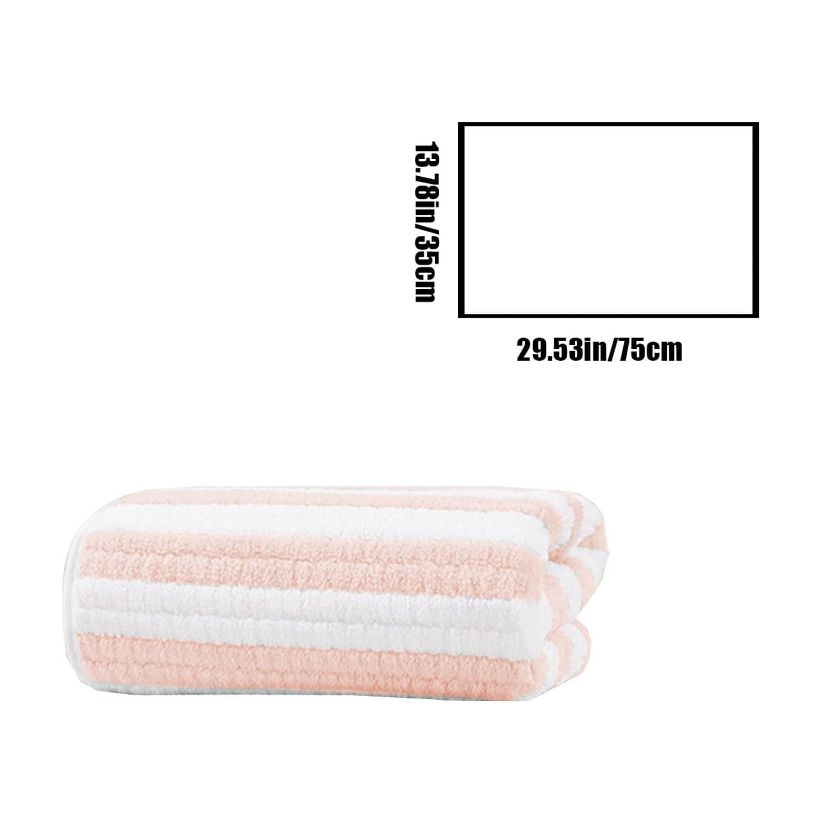 Face Towels Set Soft Absorbent Quick Dry Stripe Washcloth Plush Durable Gentle Skin Friendly, High Absorbency Easy Care Multipurpose, for Bathroom Home Travel Gym Spa for Adults Women Men