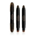 thumbnail image 2 of SDJMa 2-Pack Dual-Ended Hairline Pencils – Brush & Precision Tip for Gray Coverage & Contouring (Brown), 2 of 5