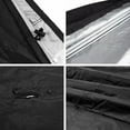thumbnail image 2 of Funda para parrilla de exterior, duradera y resistente, material impermeable, protección para todas las estaciones para barbacoa de patio (46 x 57 x 24 pulgadas), 2 of 4