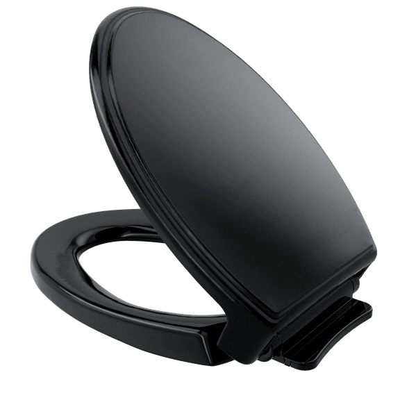 TOTO® Traditional SoftClose® Non Slamming, Slow Close Elongated Toilet Seat and Lid, Ebony - SS154#51