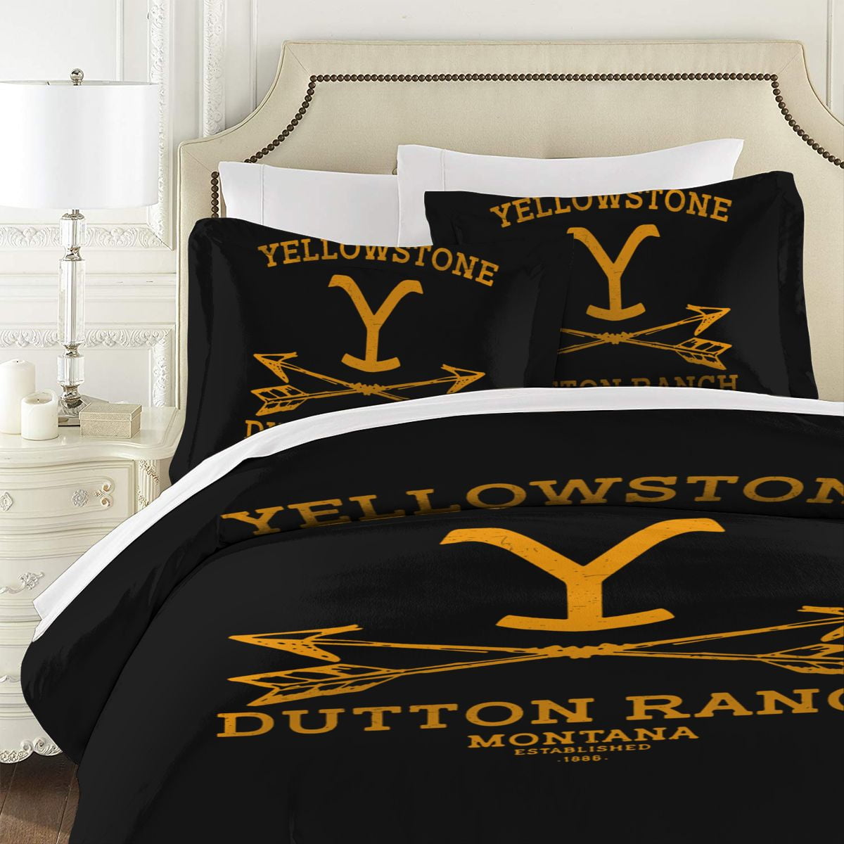 Yellowstone All Season Twin Bedding Set Piece Comforter Set Bed - Main Image