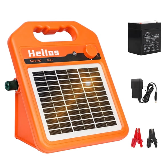 Cargador solar eléctrico para vallas ANDMON MINI400 0.4J 30 millas