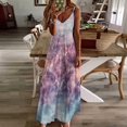 thumbnail image 3 of Kaleidoscope Mandala Colorful Floral Boho Sleeveless Dress for Women Clothing Female Women's Summer Skirt, 3 of 7