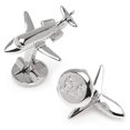 thumbnail image 2 of Sterling Private Jet Cufflinks, 2 of 5
